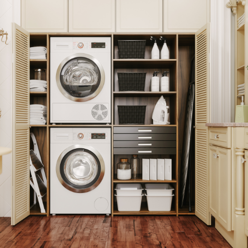 Laundry Room Organization & Décor Ideas