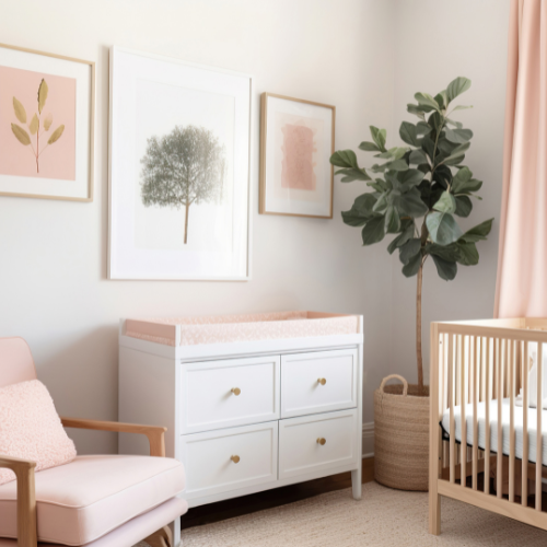 Nursery Stylish Safe & Comfortable Baby Room