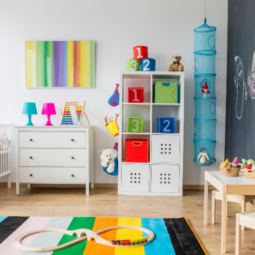 Playroom Fun & Organized Space for Kids