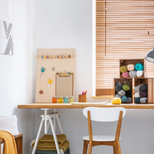 Workshop Craft Room Functional Storage & Work Area