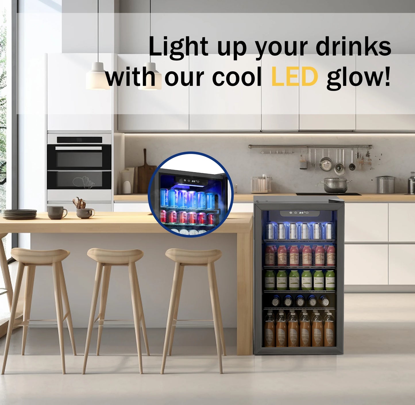 Beverage Refrigerator and Cooler