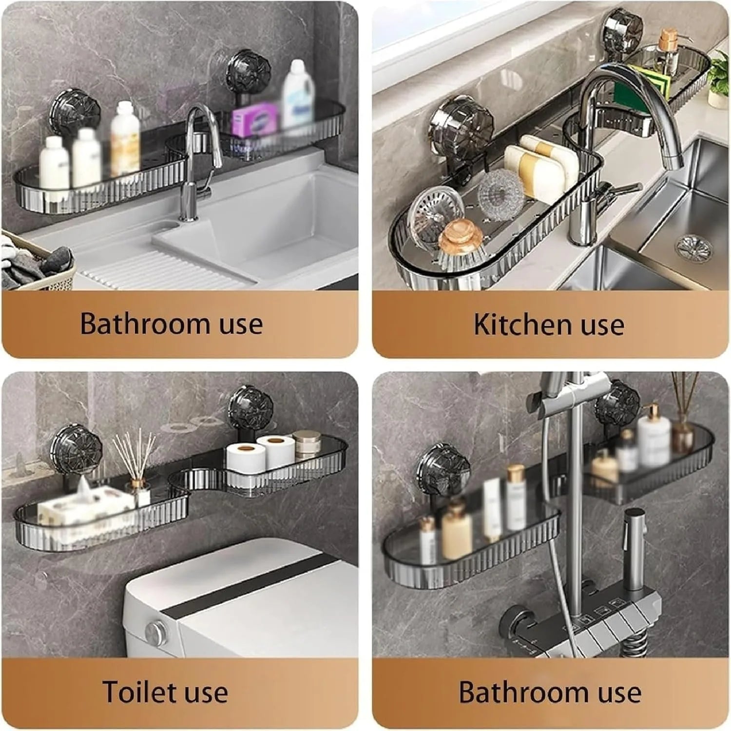 Suction Cup Shower Shelf