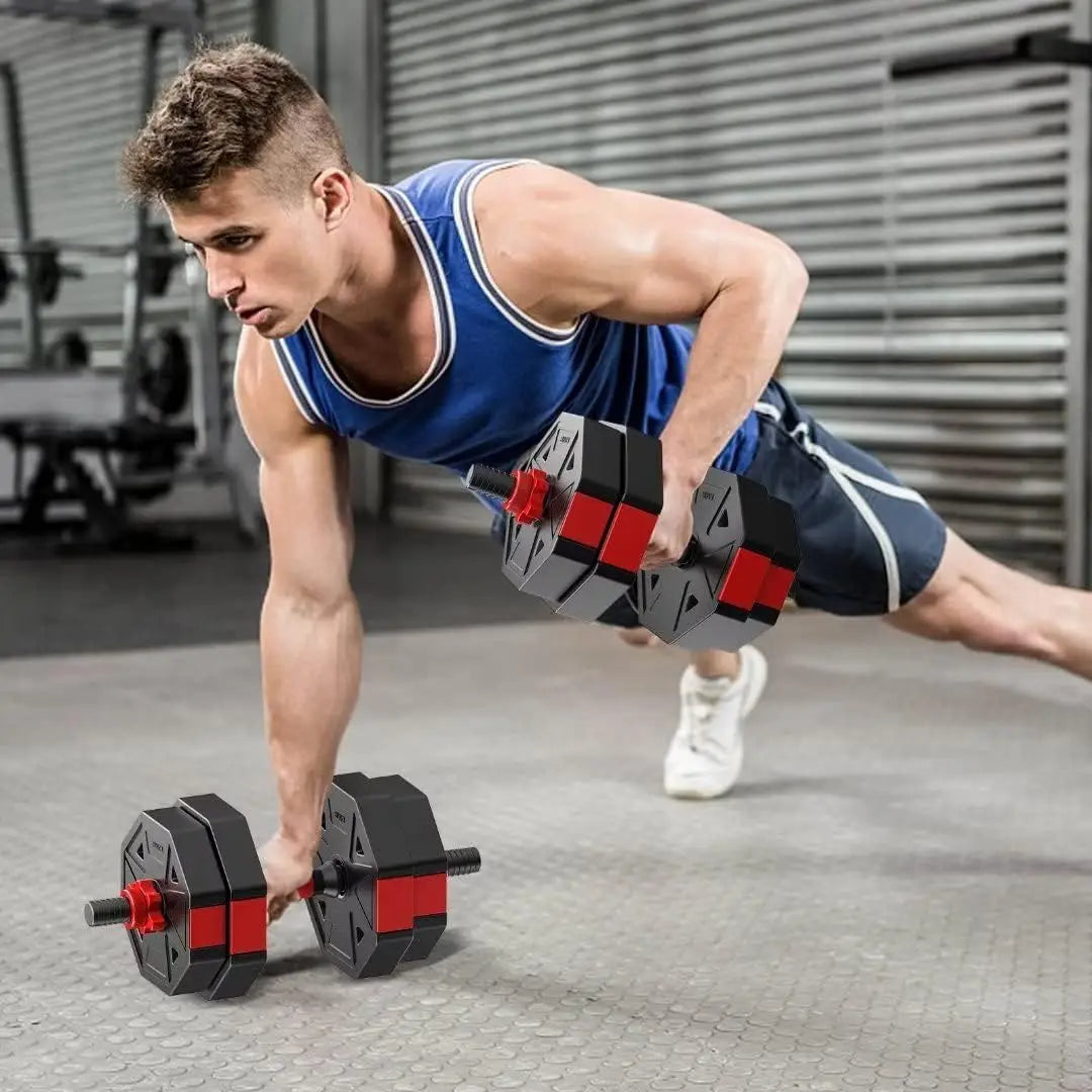 Dumbbell to Barbell Fitness Set