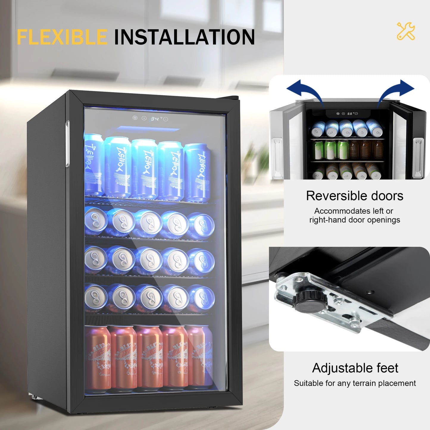 Beverage Refrigerator and Cooler