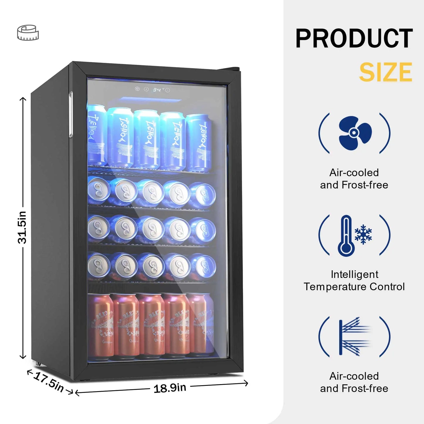 Beverage Refrigerator and Cooler