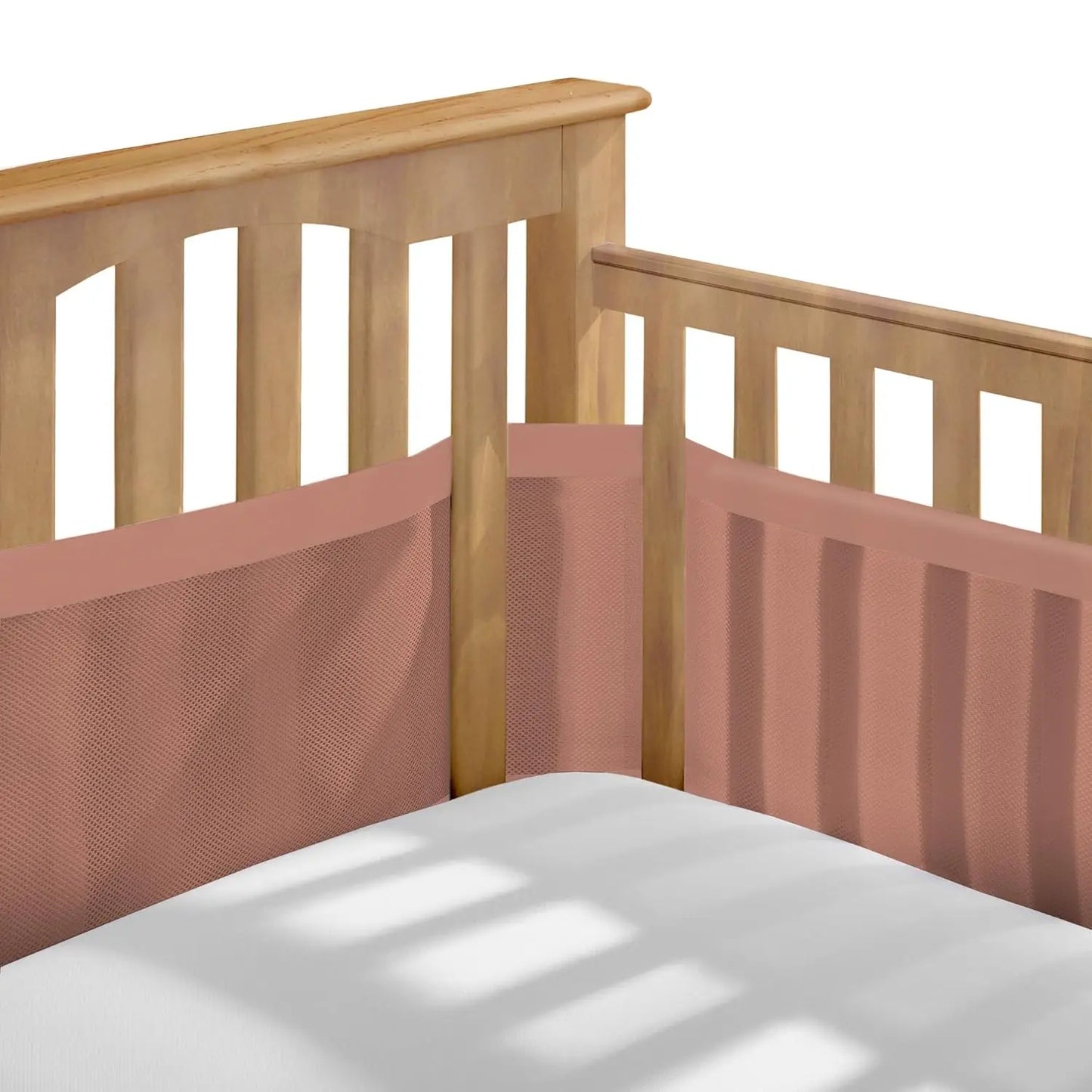 Breathable Mesh Crib Liner for Baby Safety and Comfort