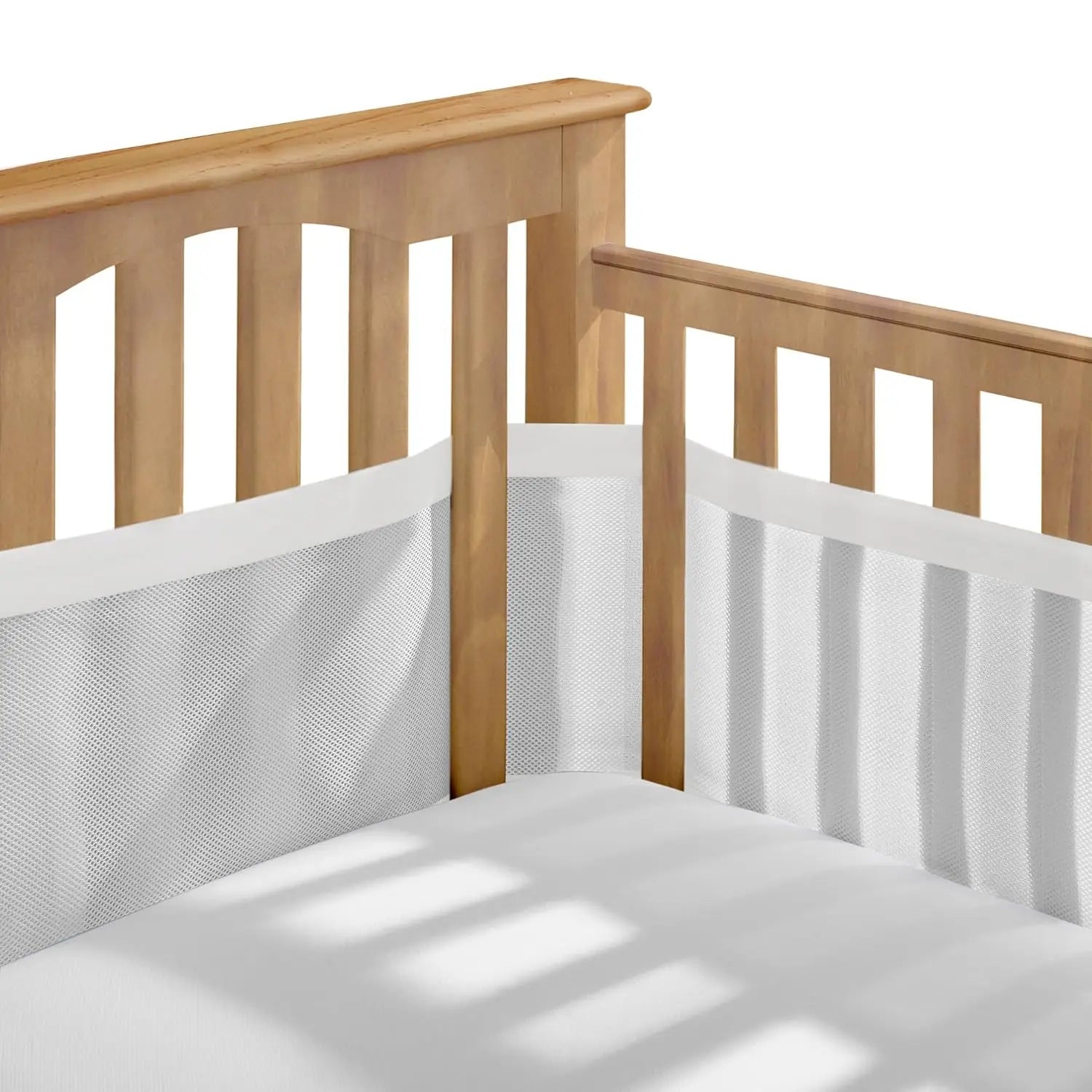 Breathable Mesh Crib Liner for Baby Safety and Comfort
