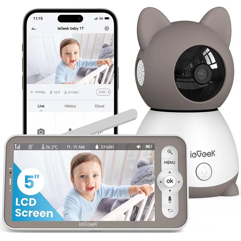 Baby Monitor Camera and Audio