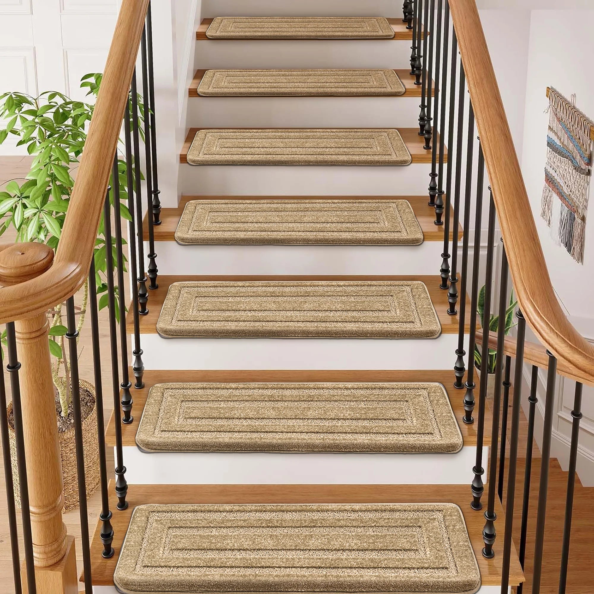 Non-Slip Carpet Stair Treads