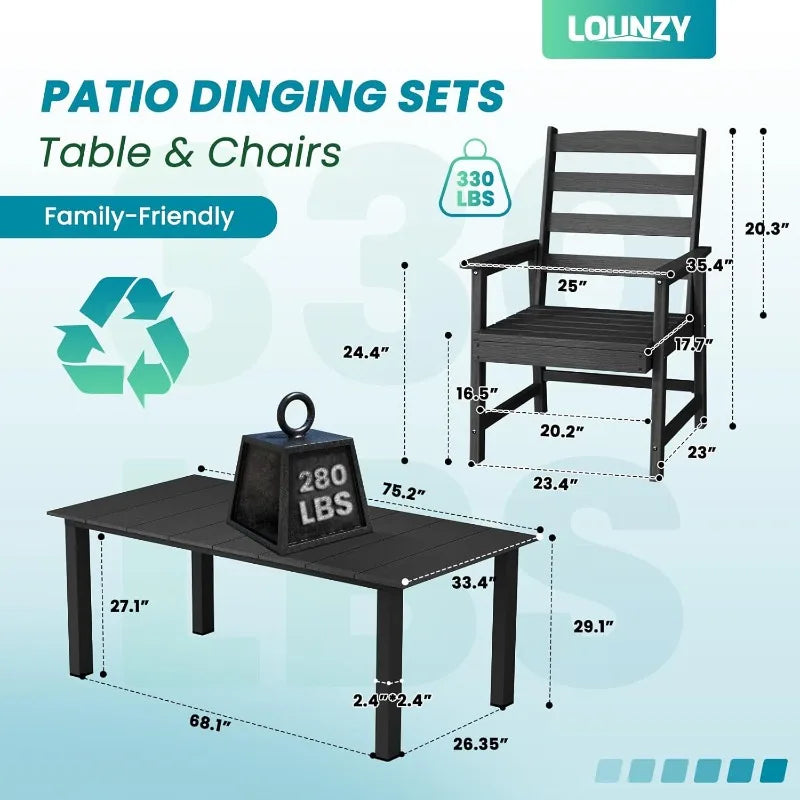 Patio Dining Set/7 Piece