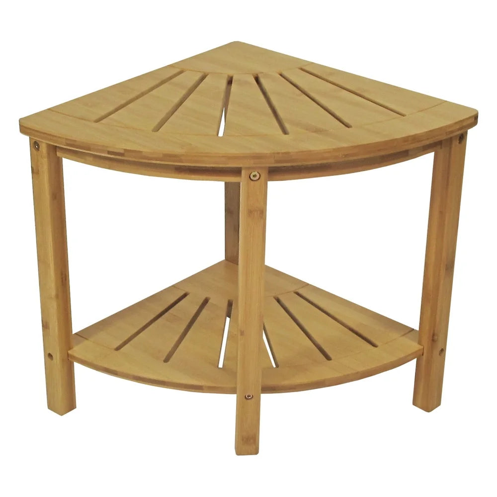 Bamboo Shower Corner Seat