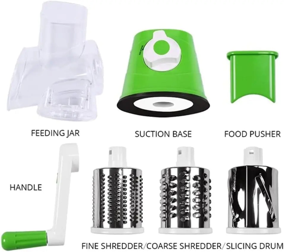 Rotary Grater Slicer Shredder
