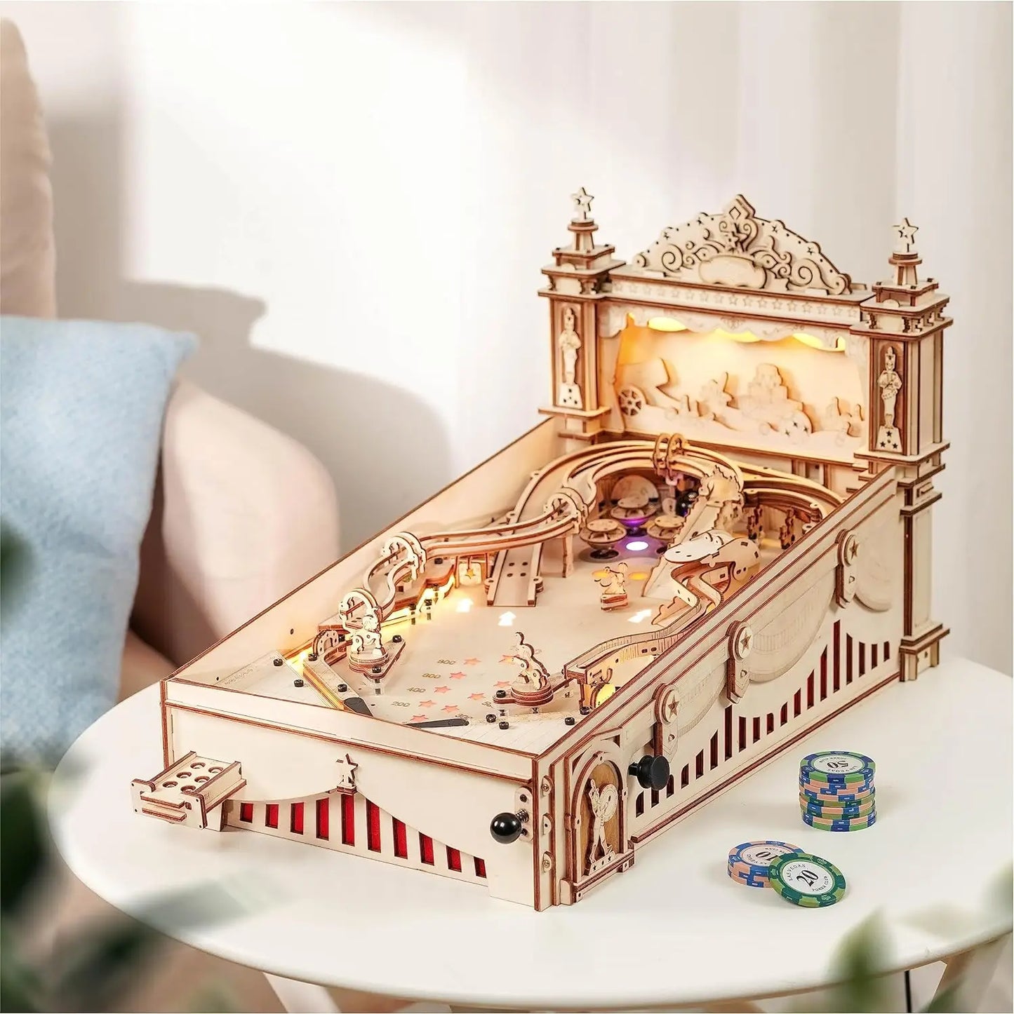 3D Pinball Machine Puzzle