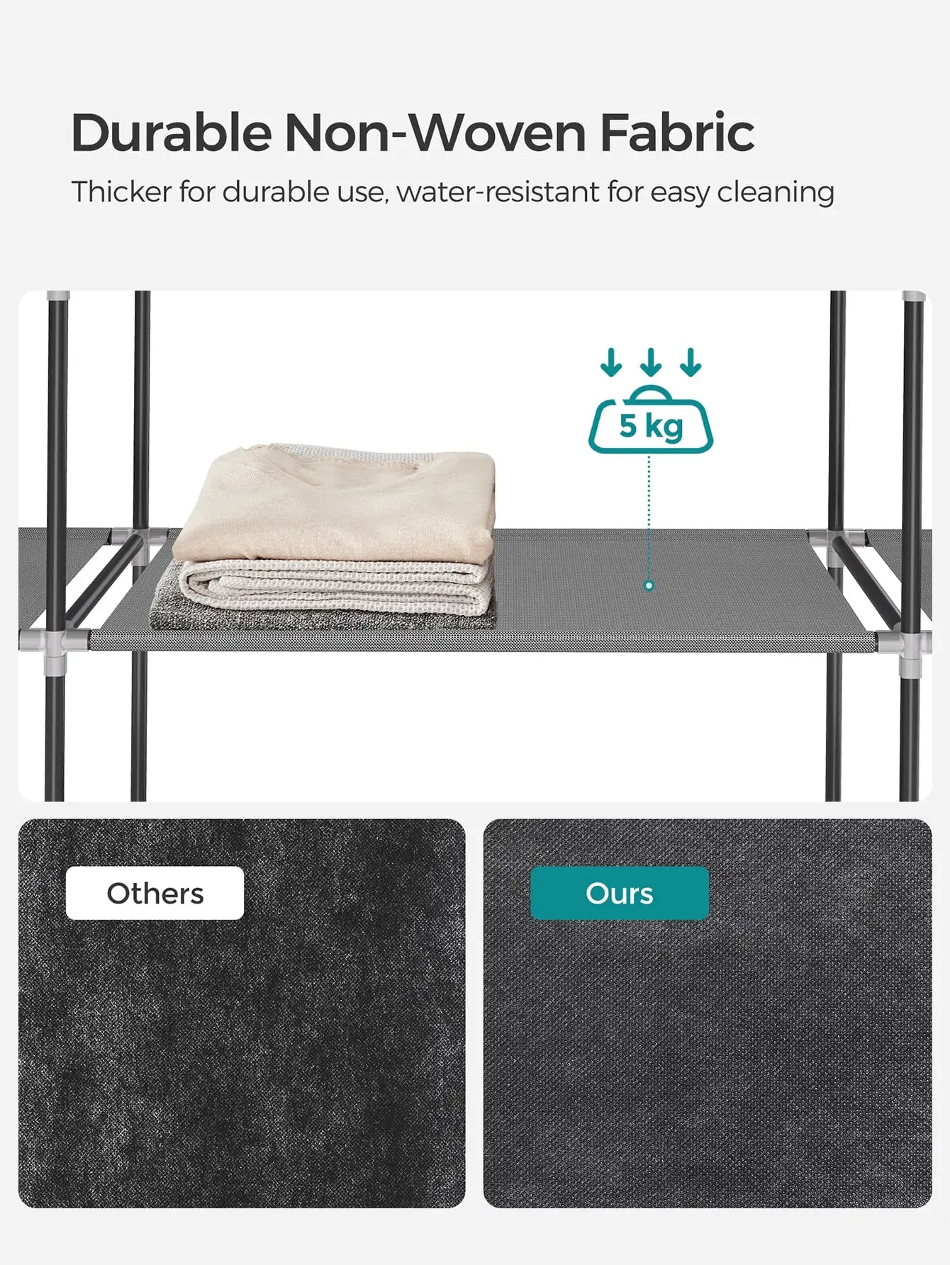 Portable Wardrobe Closet Organizer