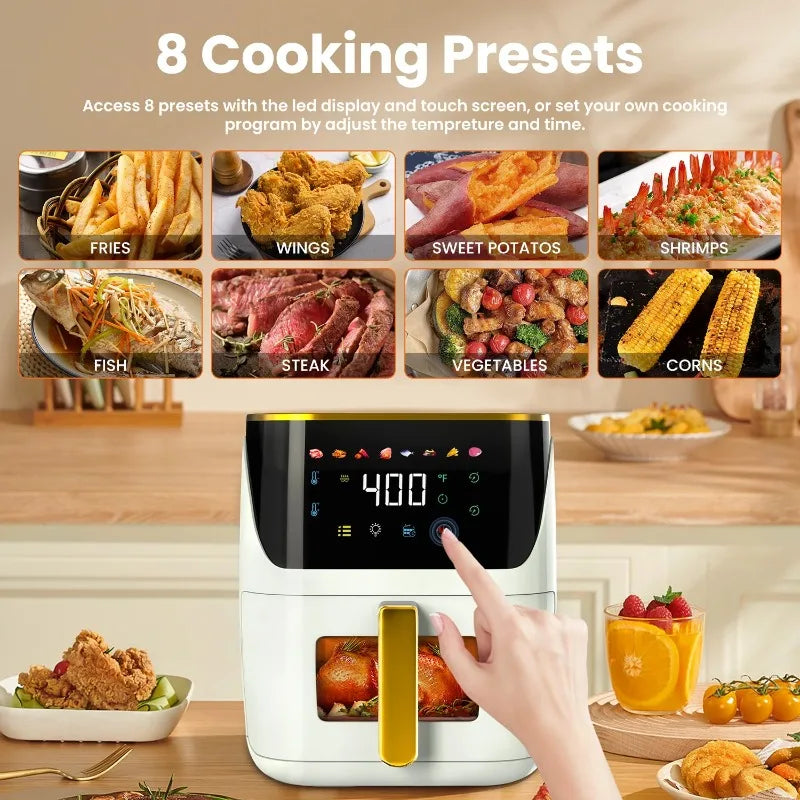White Air Fryer 8.5QT