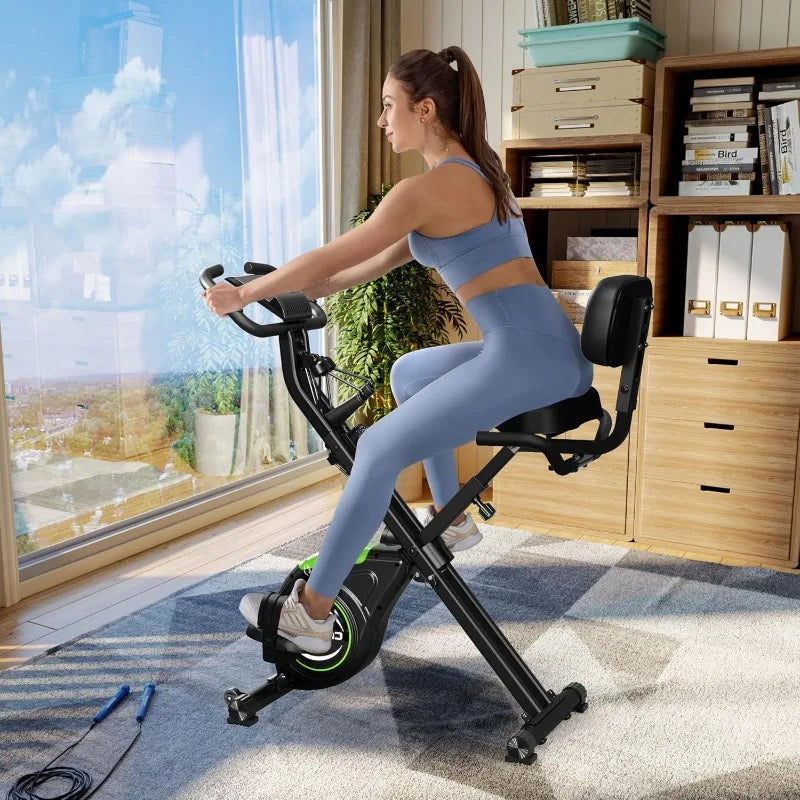 Folding Upright Exercise Bike