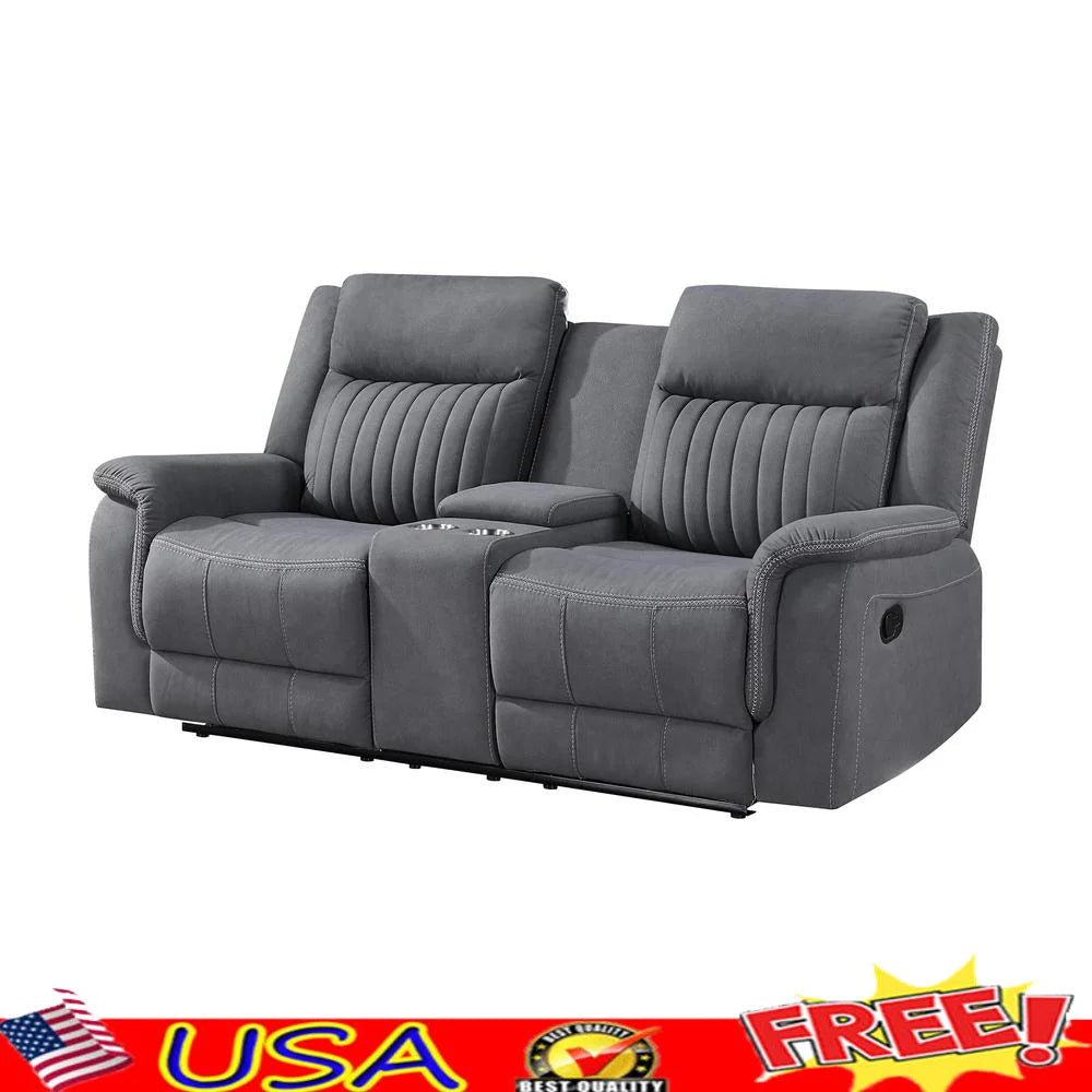 Double Recliner Sofa