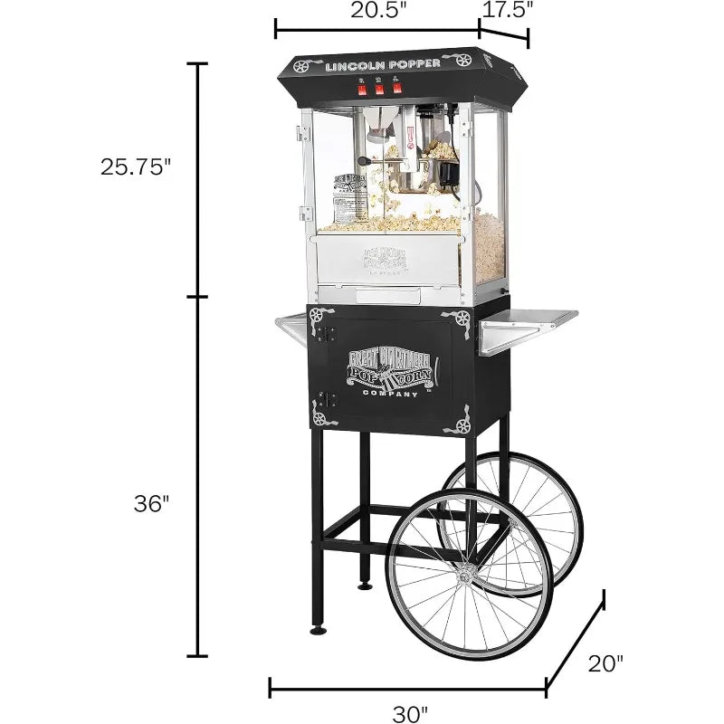 Lincoln Popcorn Machine