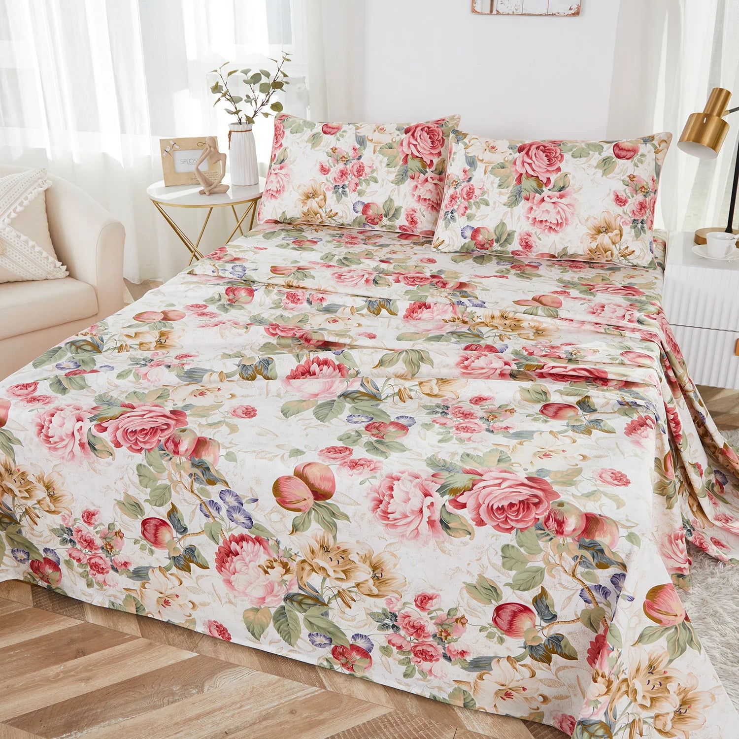 Egyptian Cotton Fitted Sheet for Comfortable Night’s Sleep