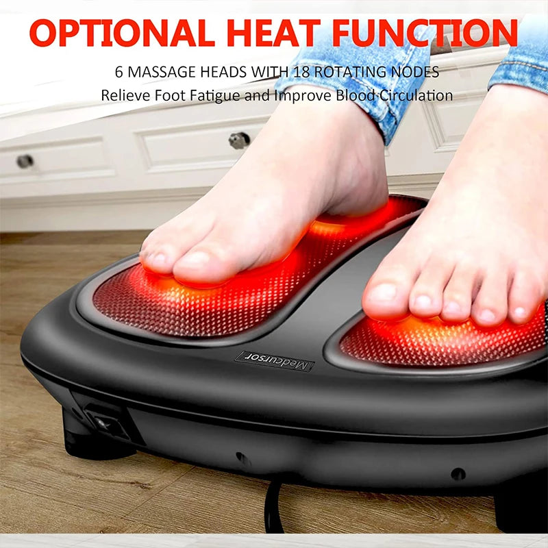 Heat Foot Kneading Massager Comfort and Relaxation at Home