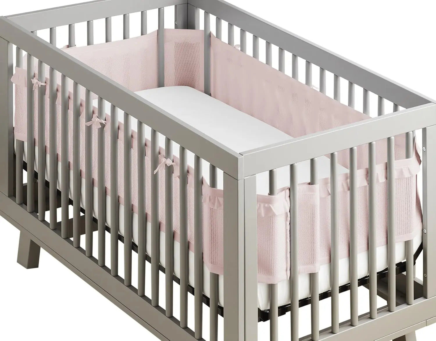 Breathable Mesh Crib Liner for Baby Safety and Comfort