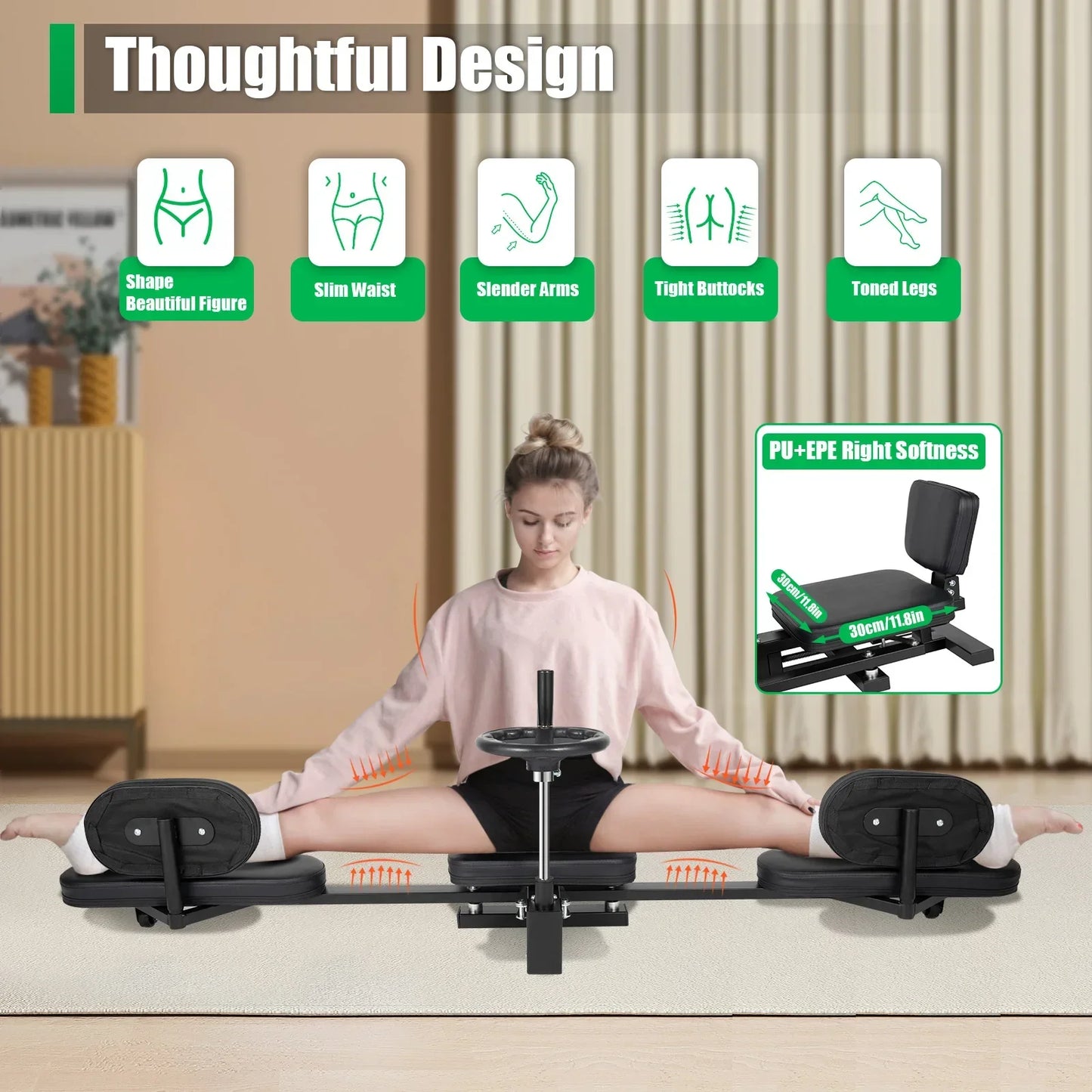 3 Bar Leg Stretching Machine