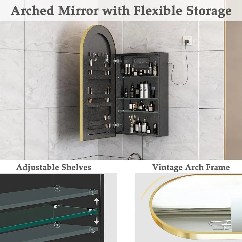 Arched Medicine Cabinet
