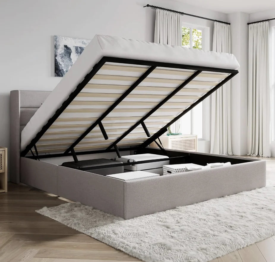 Luxury Kingsized Storage Bed with Drawers for Extra Space