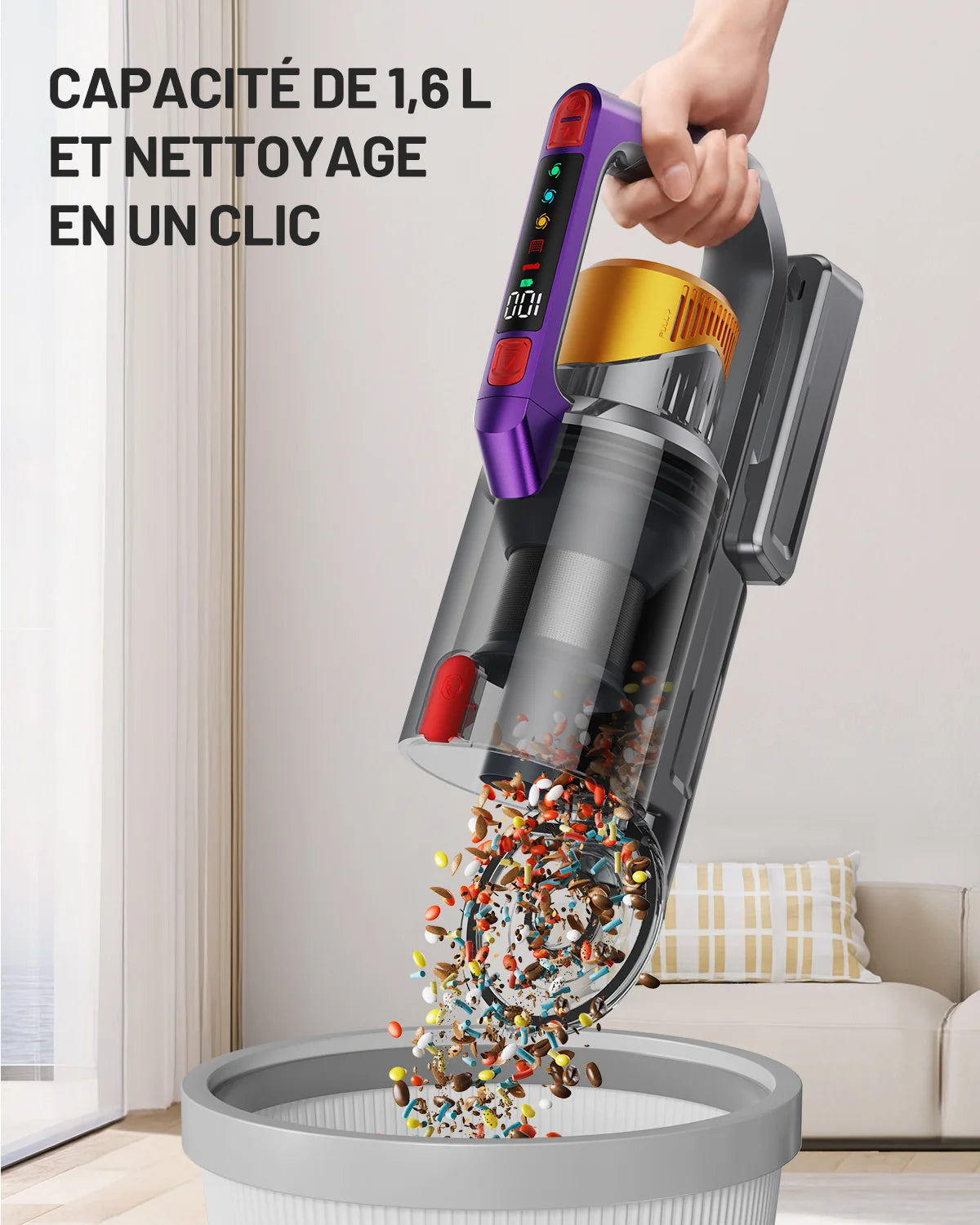 Cordless Self-Standing Vacuum Cleaner