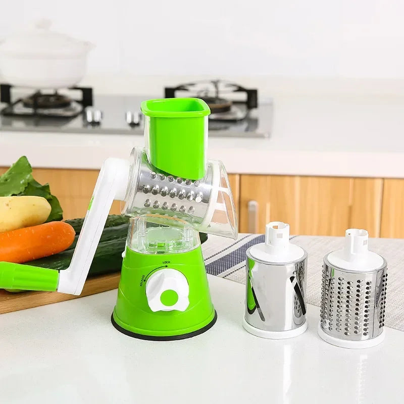 Manual Rotary Slicer Cutter Adjustable