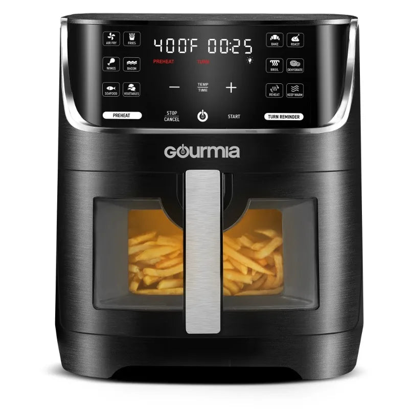 Black Air Fryer 8QT