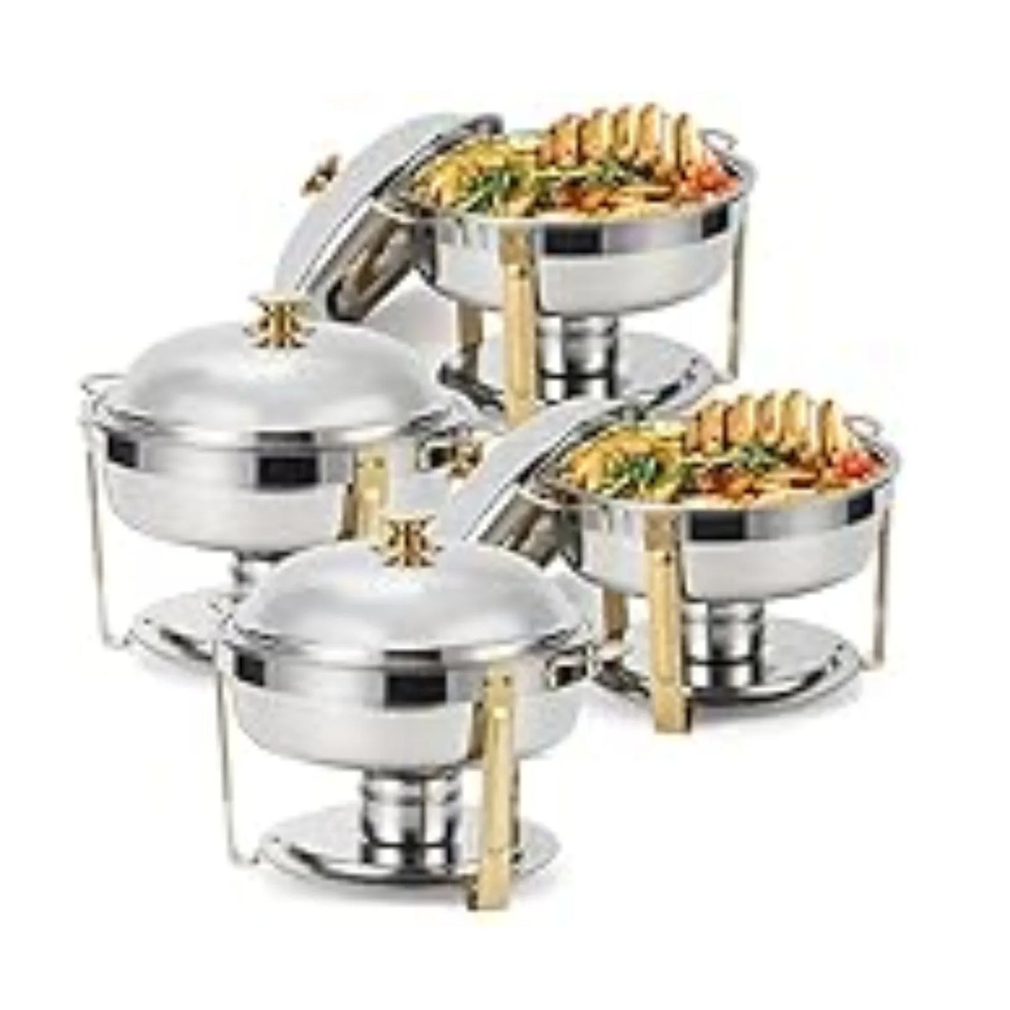 Stainless Steel Chafing Dish - 2/4 Pack