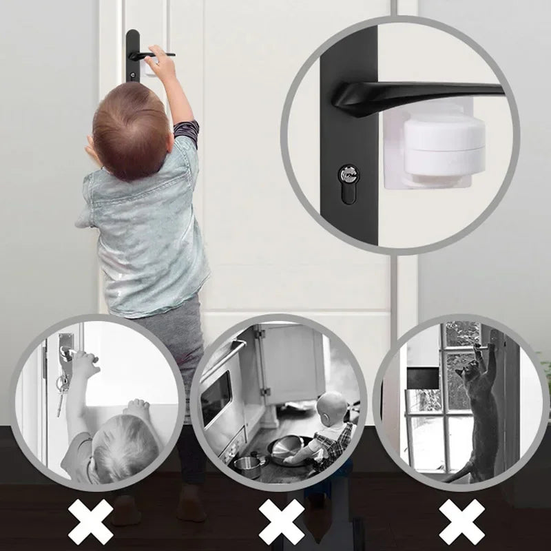Children Safety Anti-Open Handle
