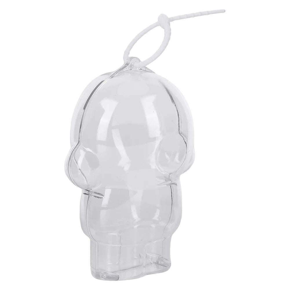 Transparent Case/Skull Panda Doll