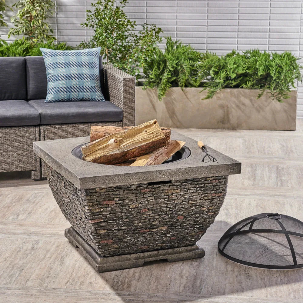 Light Wood Burning Pit