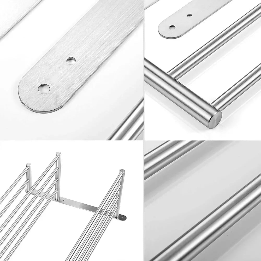 3 Tier Bathroom Towel Rack