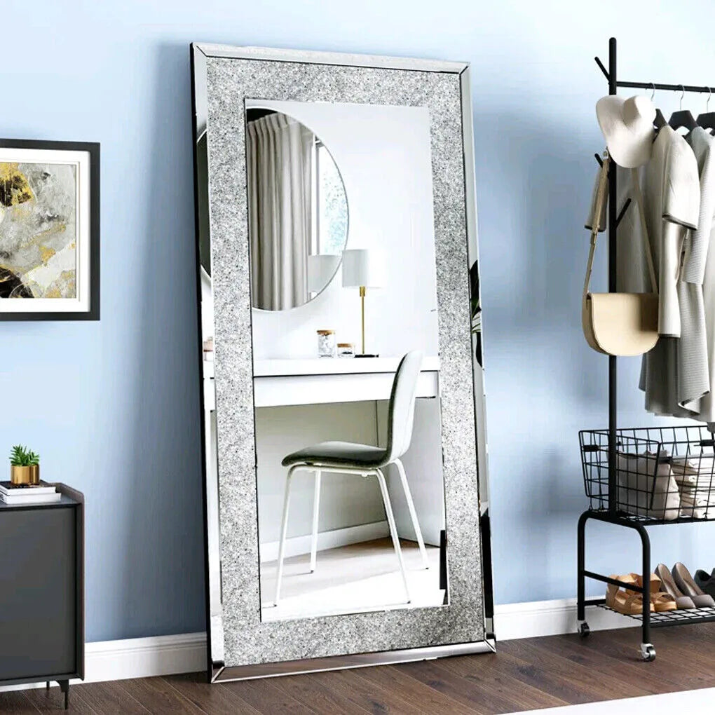 Rectangular Diamond Wall Mirror