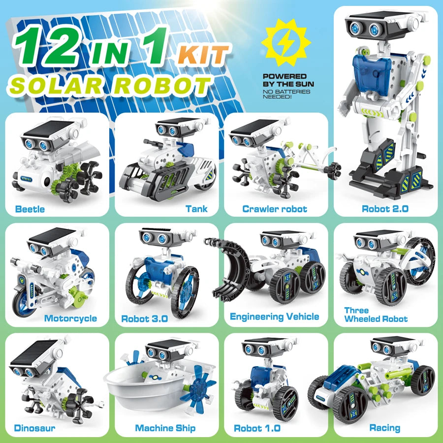 Solar Robot Kit DIY
