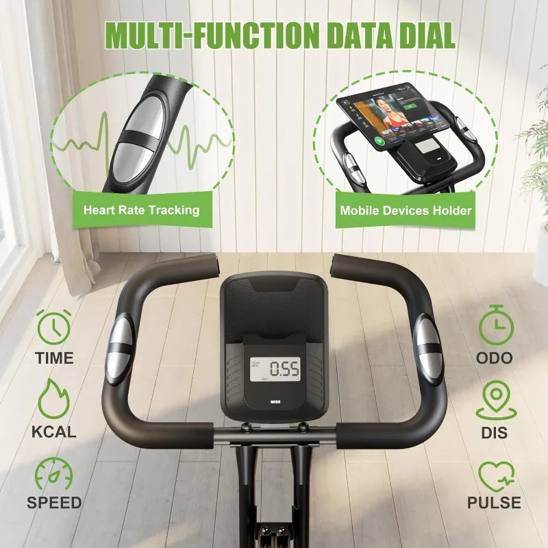 Folding Upright Exercise Bike
