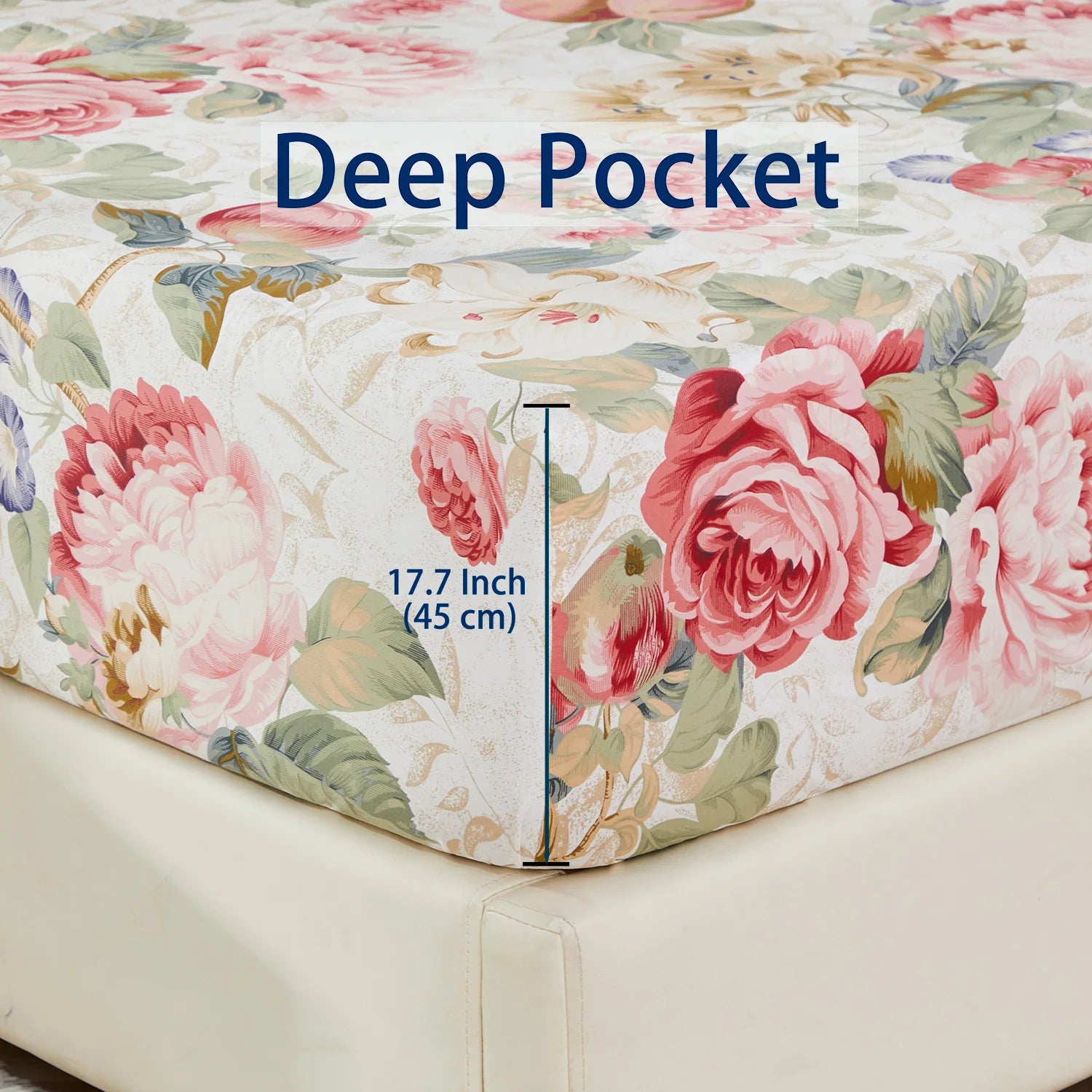 Egyptian Cotton Fitted Sheet for Comfortable Night’s Sleep