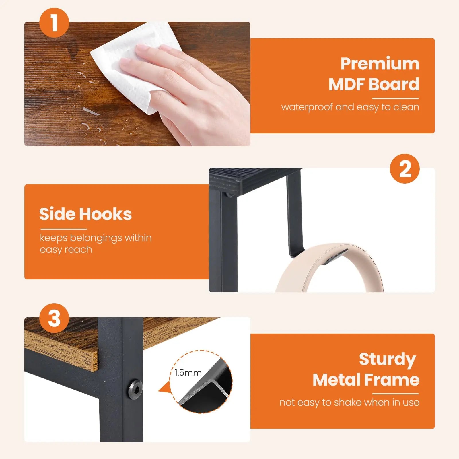 computer desk with drawers for use