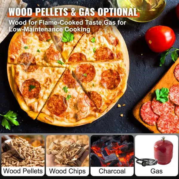 Wood & Gas Pizza Oven