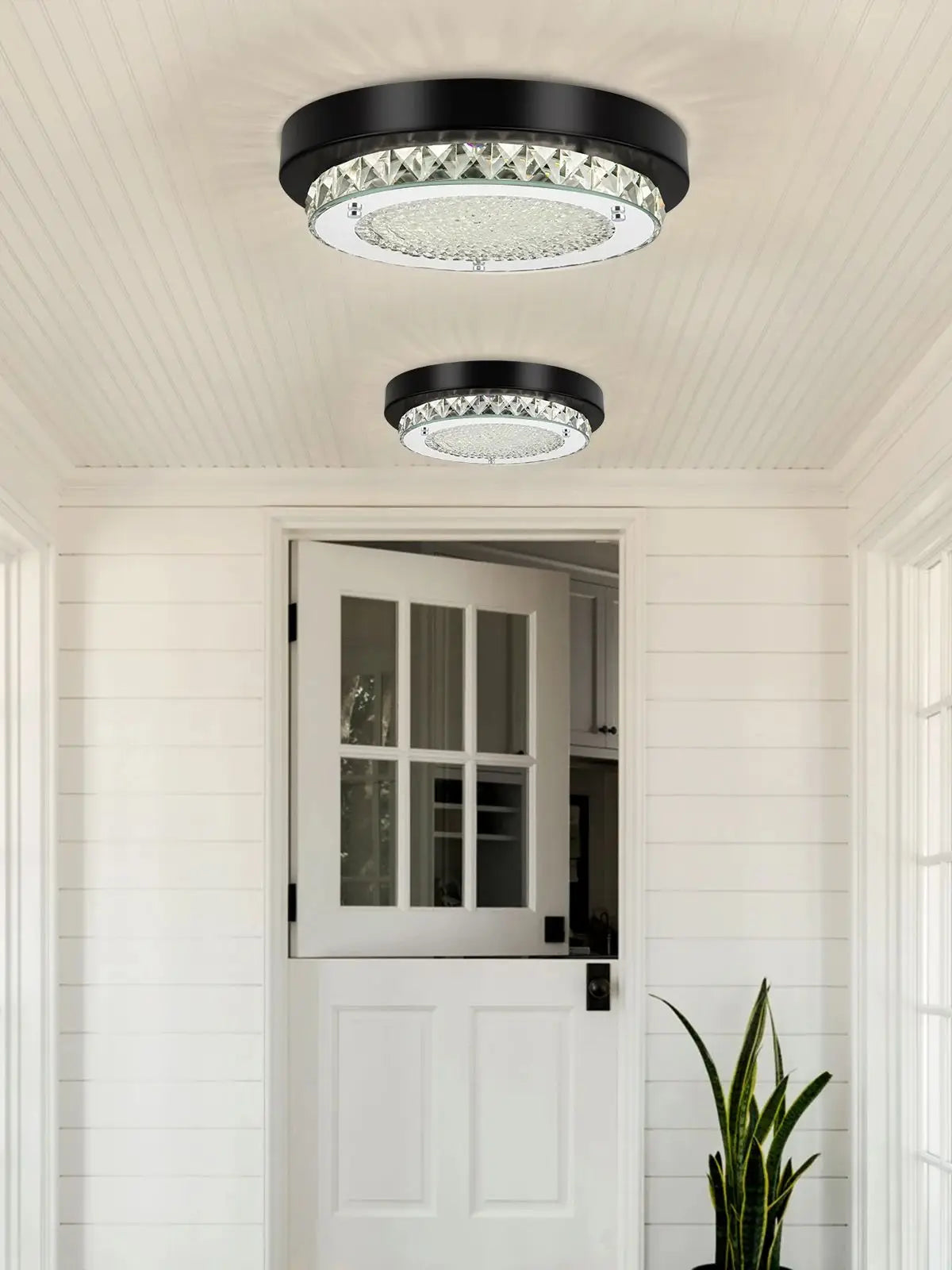 Black Flush Mount Ceiling Light