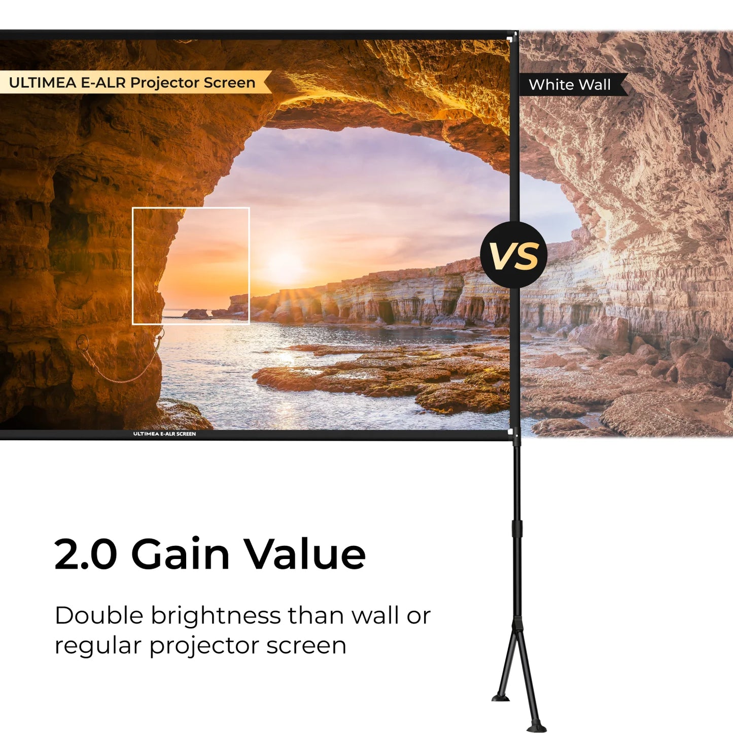 Projector Screen With Stand