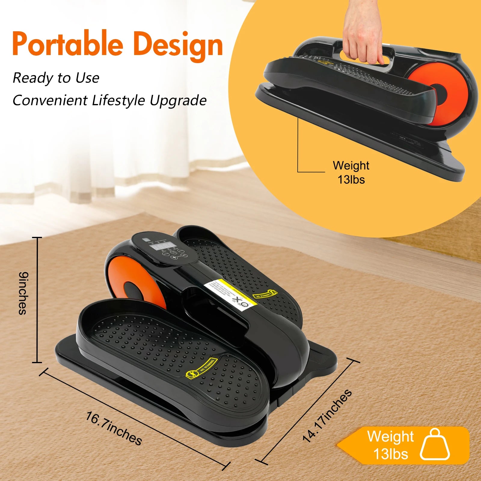 Elliptical Leg Exerciser