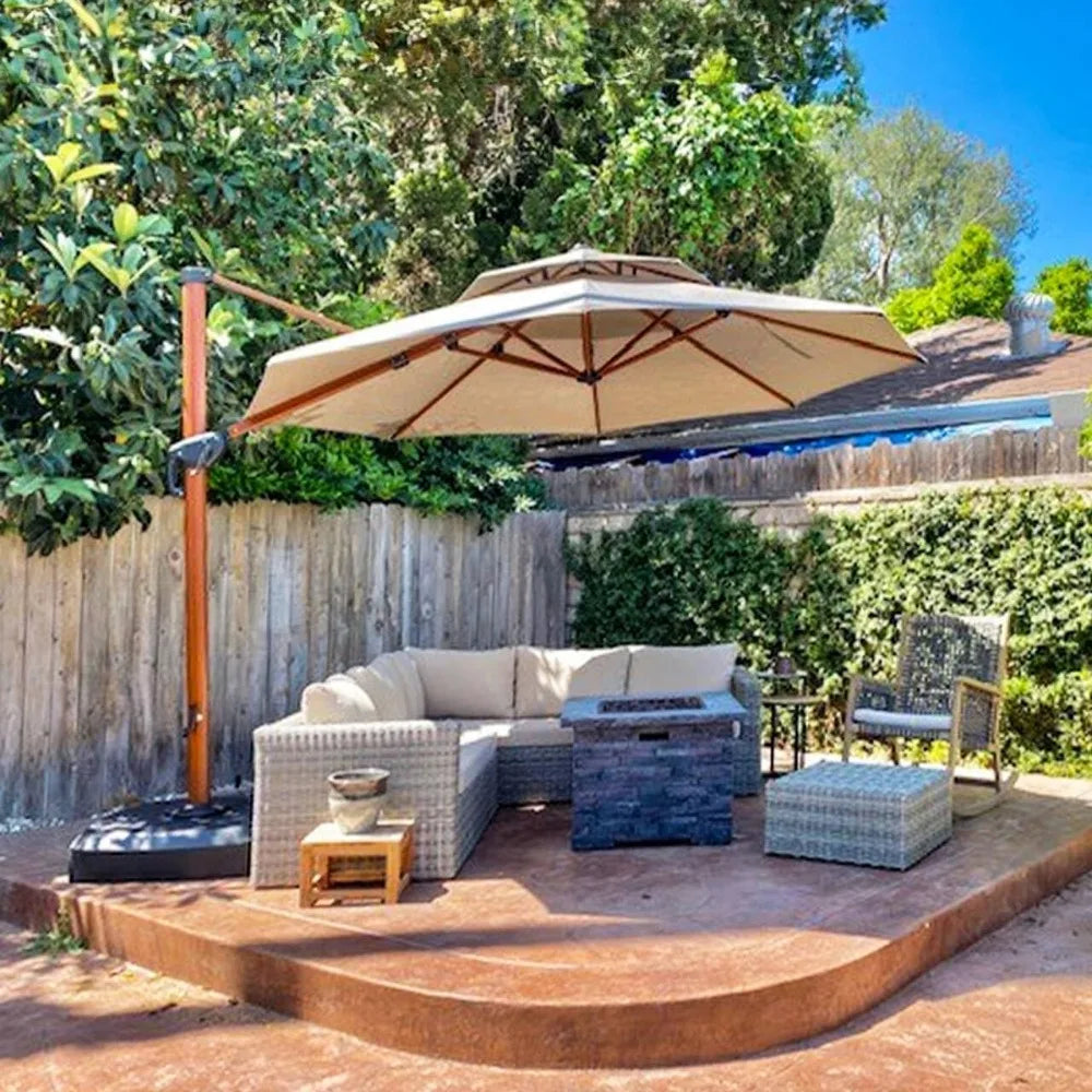 Outdoor Patio Cantilever Umbrella