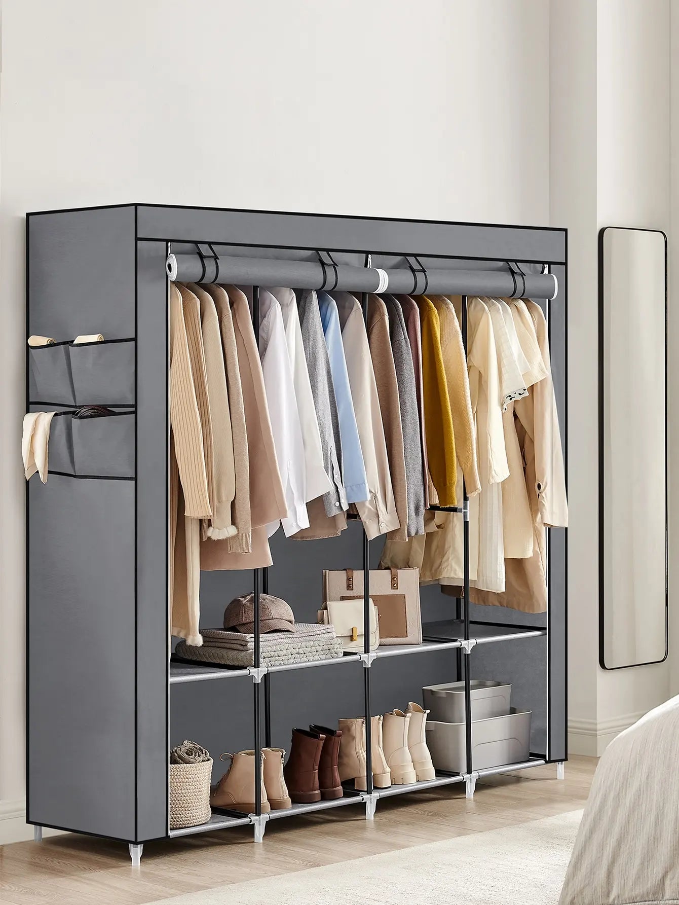 Portable Wardrobe Closet Organizer