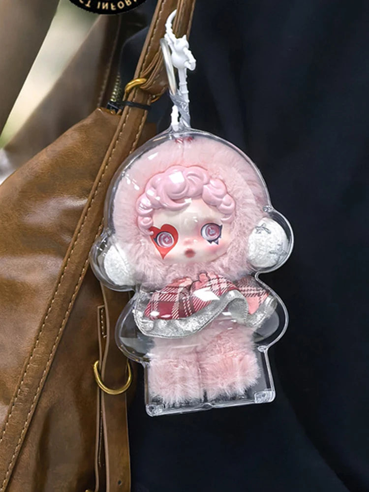 Transparent Case/Skull Panda Doll