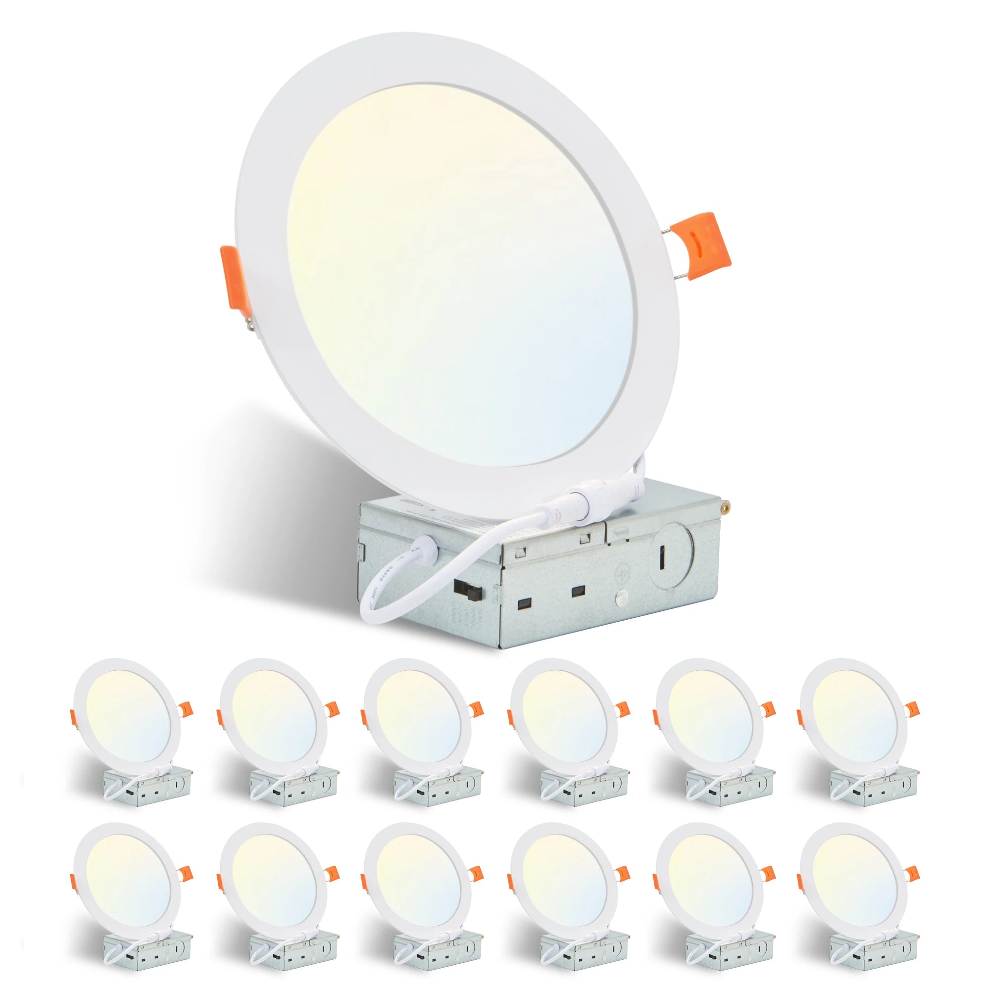 Recessed Lights with Junction Box for Ceiling Installation
