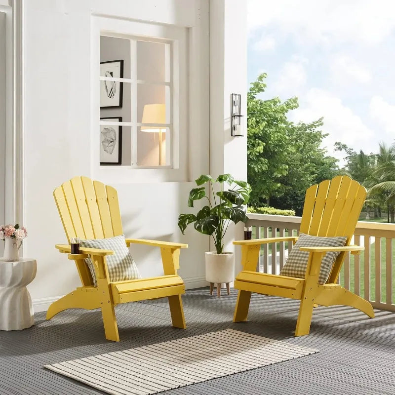 Adirondack Chair with Cup Holder